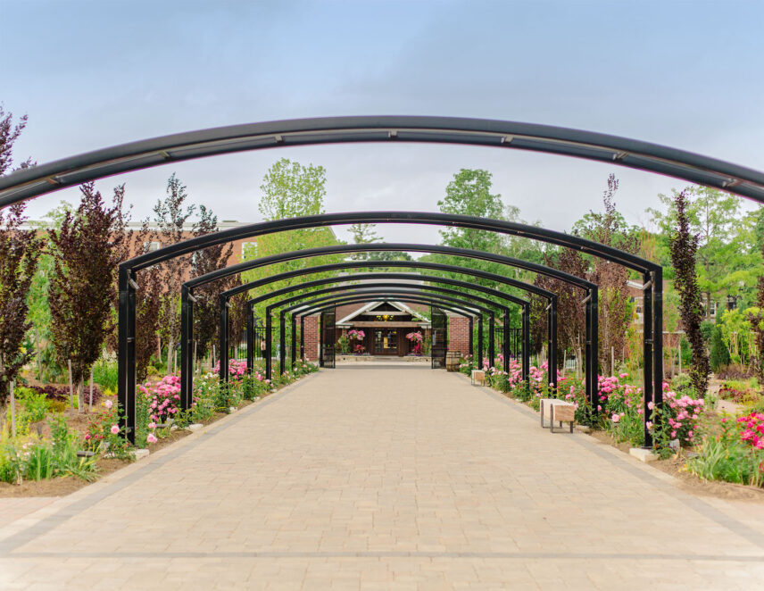 The gardens near Niagara's Finest Hotels in Niagara-on-the-Lake.