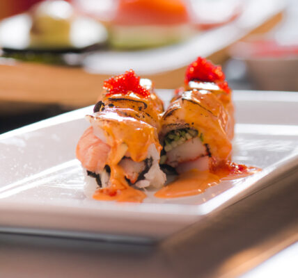 Sushi rolls from Masaki Sushi in Niagara-on-the-Lake.