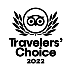 Trip Advisor Travelers' Choice 2022 Award Badge given to Harbour House Hotel in Niagara-on-the-Lake.