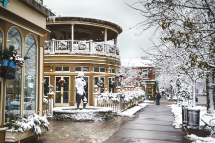 Old Town Niagara-on-the-Lake in the winter