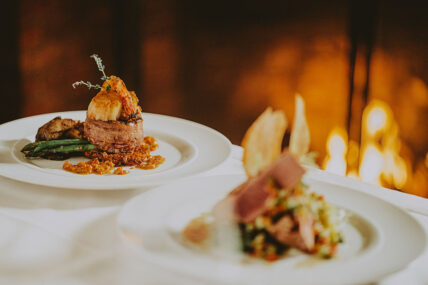 Surf and turf served at Niagara's Finest Hotels