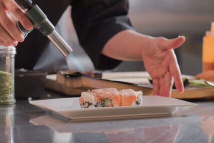 Masaki sushi served at Niagara's Finest Hotels