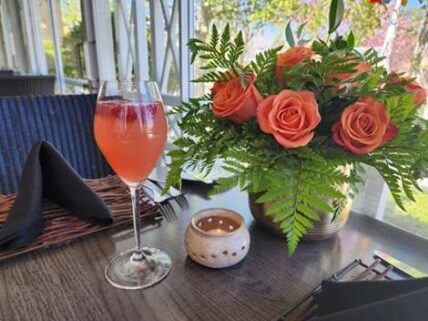 Blythe Spritz, a fruity cocktail for a warm summer day in Niagara-on-the-Lake.