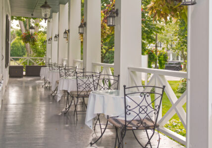 HobNob Restaurant patio in Niagara on the Lake