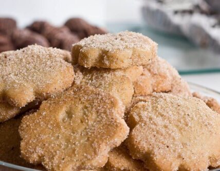 Zee's Wine Bar and Grill’s holiday shortbread cookies in Niagara-on-the-Lake.
