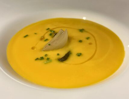 Butternut squash soup perfect for fall season in Niagara-on-the-Lake.