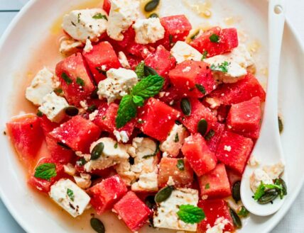 Zees Wine Bar & Grill's Watermelon Salad recipe